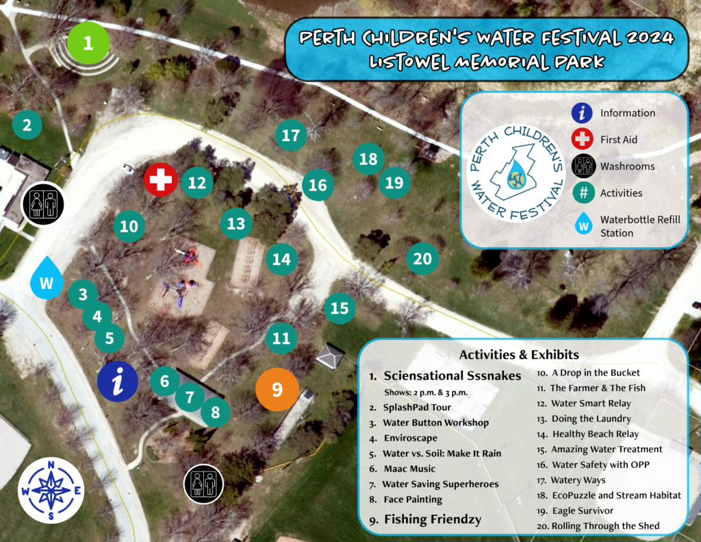 Water Festival site map
