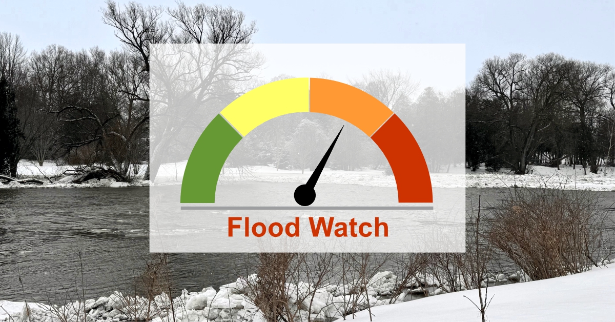 Flood Watch Issued – Maitland Valley Conservation Authority